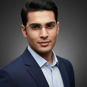 rimless transition glasses model (1)