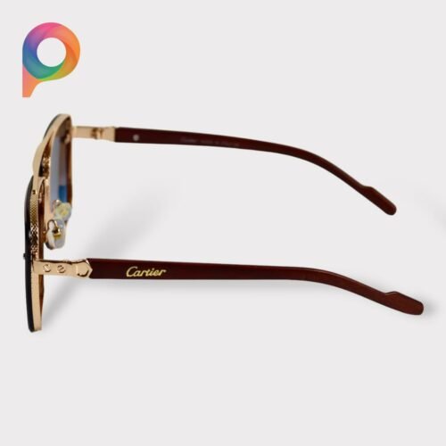 Cartier Wooden Strip Sunglasses S 248 Peachmart