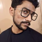 Tony Stark - Premium Eyewear - Golden Transparent - L-422 - screen lense photo review