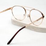 Premium Eyewear Frame – 1757 Golden – Screen Lense - Image 3