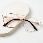 Premium Eyewear Frame – 1757 Golden – Screen Lense - Image 4