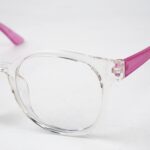 Premium Eyewear Frame – 1765 Pink – Screen Lense - Image 3