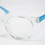 Premium Eyewear Frame – 1765 Sky Blue – Screen Lense - Image 3