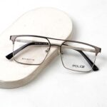 Police - Premium Eyewear Frame - L-192 - Silver Grey - Image 4
