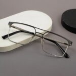 Police - Premium Eyewear Frame - L-194 - Silver Black - Image 2