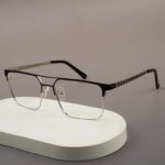 Police - Premium Eyewear Frame - L-194 - Silver Black - Image 3