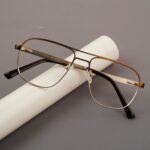 BOSS - Premium Eyewear Frame - L-196 - Gold Maroon - Image 2