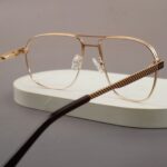 BOSS - Premium Eyewear Frame - L-196 - Gold Maroon - Image 4