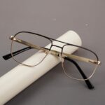 BOSS - Premium Eyewear Frame - L-200 - Gold Black