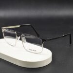 Police - Premium Eyewear Frame - L-204 - Silver Black - screen lense - Image 3