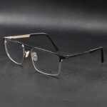 Police - Premium Eyewear Frame - L-204 - Silver Black - screen lense - Image 5