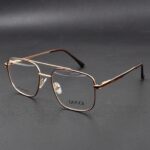 Gucci - Premium Eyewear Frame - L-213 - Gold Maroon - Image 2