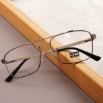 Mont Blanc - Premium Eyewear Frame - L-215 - Silver Grey