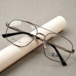 Rayban - Premium Eyewear Frame - L-220 - Silver Grey - Image 4