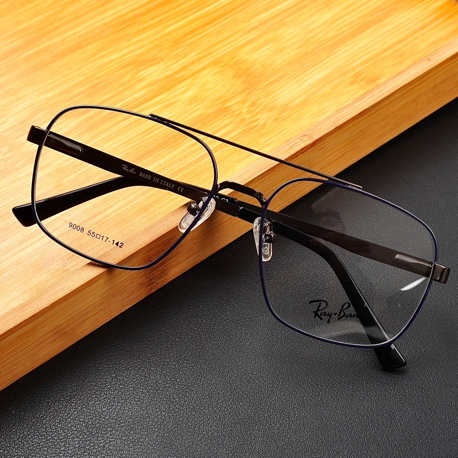 L-221 (1) Rayban - Premium Eyewear Frame - L-221 - GunBlue - Image 1