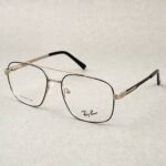 Rayban - Premium Eyewear Frame - L-222 - Silver Black - Image 4