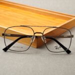 Rayban - Premium Eyewear Frame - L-222 - Silver Black - Image 5