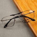 Tomford - Premium Eyewear Frame - L-260 - Silver Black - Image 2