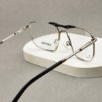 Tomford - Premium Eyewear Frame - L-260 - Silver Black - Image 3