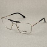 Tomford - Premium Eyewear Frame - L-260 - Silver Black - Image 4