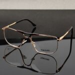 Tomford - Premium Eyewear Frame - L-265 - Gold Black - Image 2