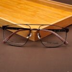 Tomford - Premium Eyewear Frame - L-276 - Gold Maroon - Image 5