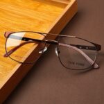 Tomford - Premium Eyewear Frame - L-276 - Gold Maroon - Image 2
