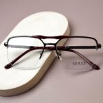 Gucci - Premium Eyewear Frame - L-284 - Maroon Black - Image 4