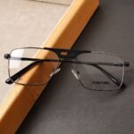 Tomford - Premium Eyewear Frame - L-290 - Gun Black - Image 4