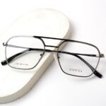 Gucci - Premium Eyewear Frame - L-308 - Gun Metal - Image 5