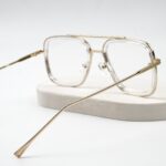 Tony Stark - Premium Eyewear - Golden Transparent - L-422 - screen lense - Image 6