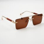 Silva - Rimless Sunglasses - S-1083 - Image 4