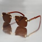 Spectra - Rimless Sunglasses - S-1086