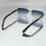 Air Shade - Rimless Sunglasses - S-1102 - Image 3