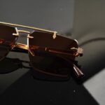 Pure Sight - Rimless Sunglasses - S-1109 - Image 6