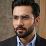 Transition Brown - Rimless Sunglasses - S-1186 - Image 2
