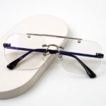 Transition Brown - Rimless Sunglasses - S-1186 - Image 5