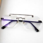 Transition Black - Rimless Sunglasses - S-1187 - Image 6