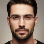 Transition Black - Rimless Sunglasses - S-1187 - Image 2