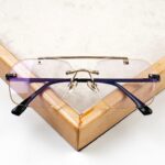 Transition Black - Rimless Sunglasses - S-1188 - Image 5
