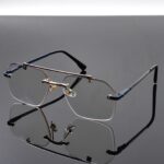 Transition Brown - Rimless Sunglasses - S-1190 - Image 3