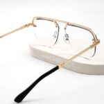 Transition Brown - Rimless Sunglasses - S-1197 - Image 3