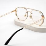 Transition Brown - Rimless Sunglasses - S-1200 - Image 4