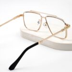 Transition Brown - Rimless Sunglasses - S-1201 - Image 4