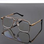 Transition Black - Rimless Sunglasses - S-1202 - Image 3