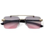 Cartier - Rimless - Sunglasses - S-435 - Image 4