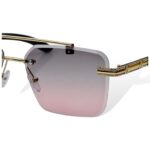Cartier - Rimless - Sunglasses - S-435 - Image 3