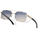 Cartier - Rimless - Sunglasses - S-436 - Image 2