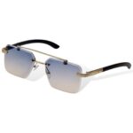 Cartier - Rimless - Sunglasses - S-436