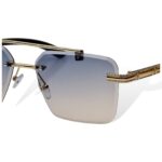 Cartier - Rimless - Sunglasses - S-436 - Image 4